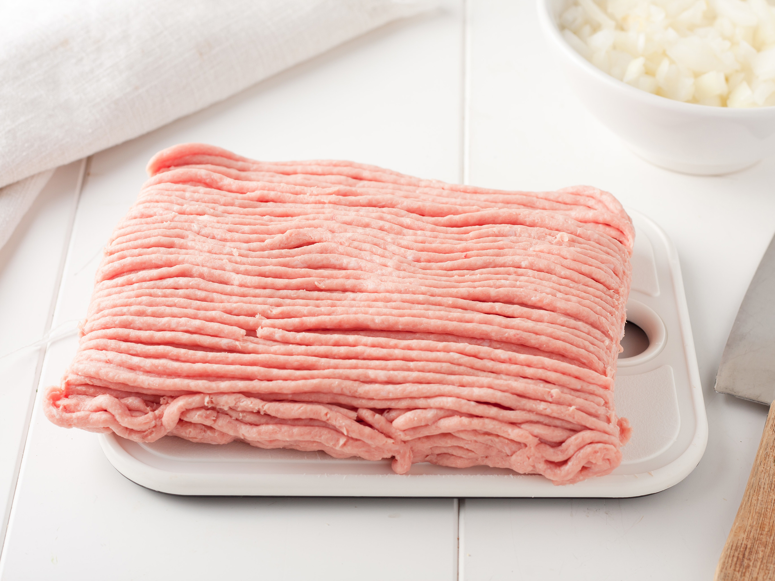 (image for) ORGANIC DARK MEAT GROUND TURKEY -- 1 POUND CHUB